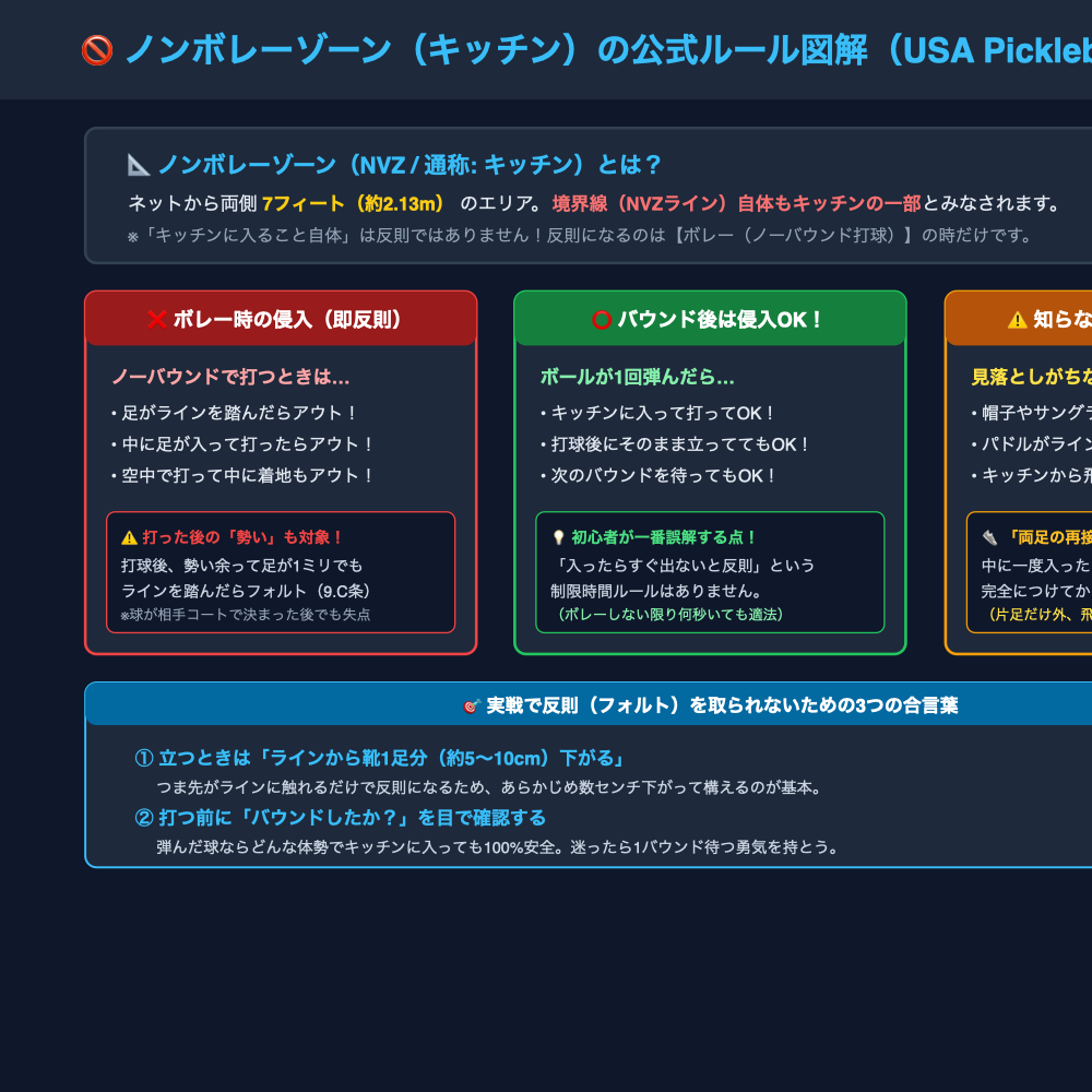 ピックルボール公式ルール完全ガイド